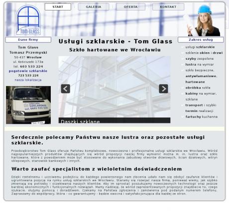 24H-Tom-Glass. Usługi szklarskie. Szkło antywłamaniowe, hartowane