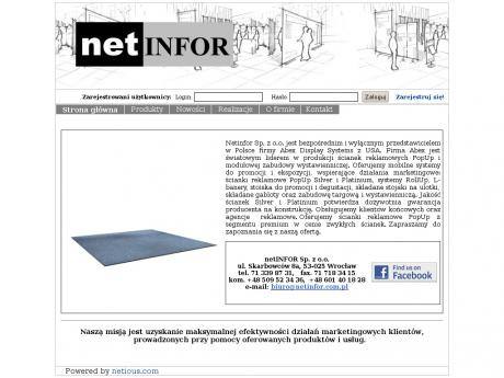 Netinfor. Systemy wystawiennicze