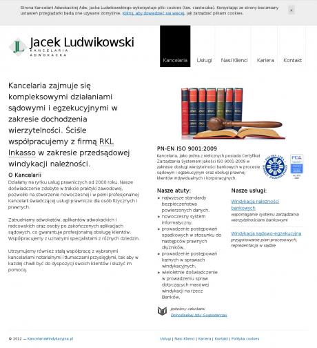 Adwokat Jacek Ludwikowski. Kancelaria adwokacka