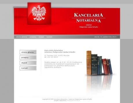 Lipska-Schydlo Małgorzata. Kancelaria notarialna