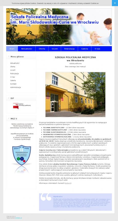 Szkoła Policealna Medyczna im. M. Skłodowskiej-Curie
