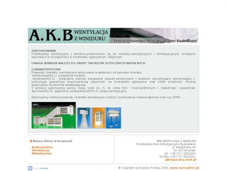 AKB Przedsiębiorstwo klimatyzacyjno-wentylacyjne