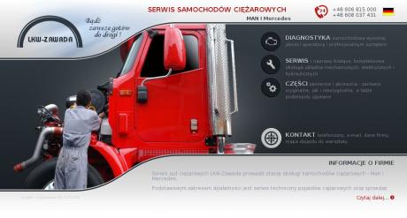 LKW. Serwis samochodów ciężarowych
