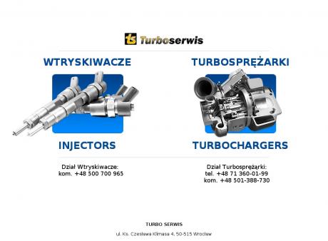 Turbo Serwis. Turbosprężarki i wtryskiwacze